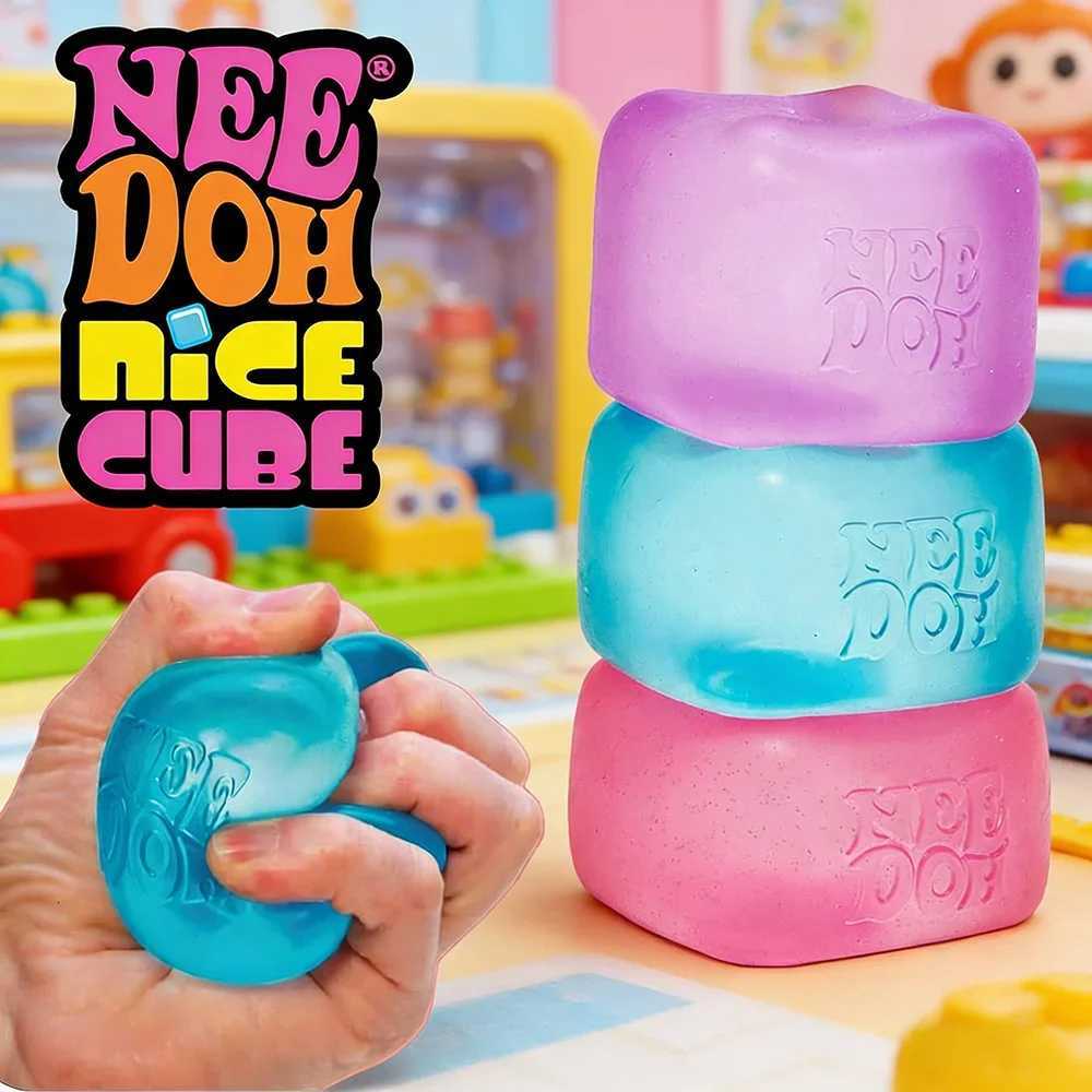 NEW Schylling Needoh Nice Cube Sensory Stress Relief Anxie Sensory Tool for Focus ADHD Calming Toy Z260326