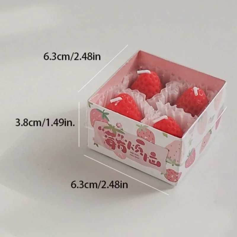 biscuit candles cookie scented candles gift box gift creative candles ins set gift modeling wax holiday decoration H260326