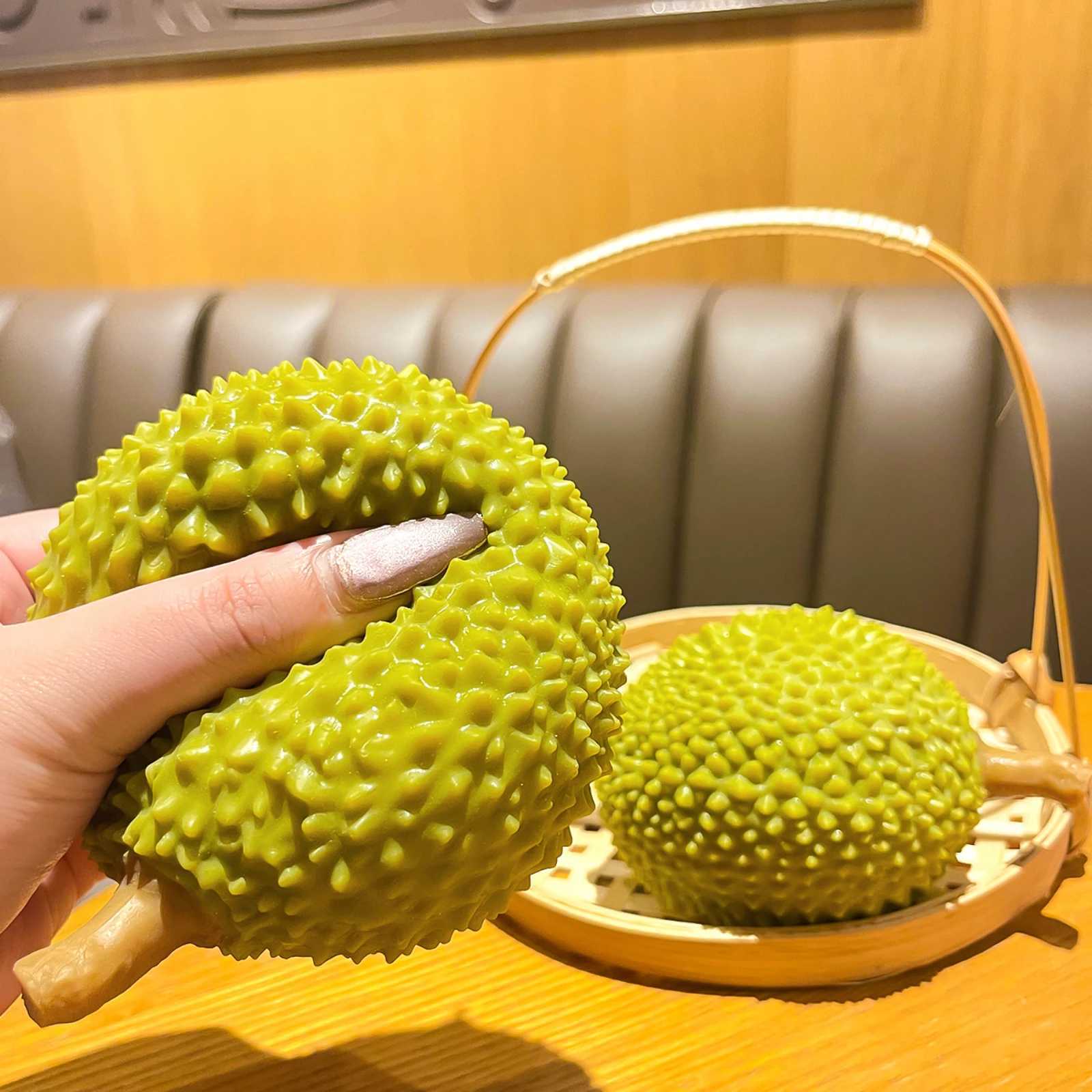Hot Pick Soft Durian Fruit Squishy Toy Slow Rising Stress Relief for Kids Adults Squeeze Anti-Anxiety Sensory Fidget Toy H260326