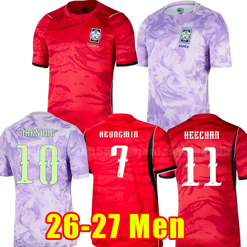 2026 2027 South soccer jerseys Korea H M SON 26 27 HYUNG KIM LEE KIM JERSEY football shirt Men Kits NATIONAL TEAM fans player version men kids socks kits