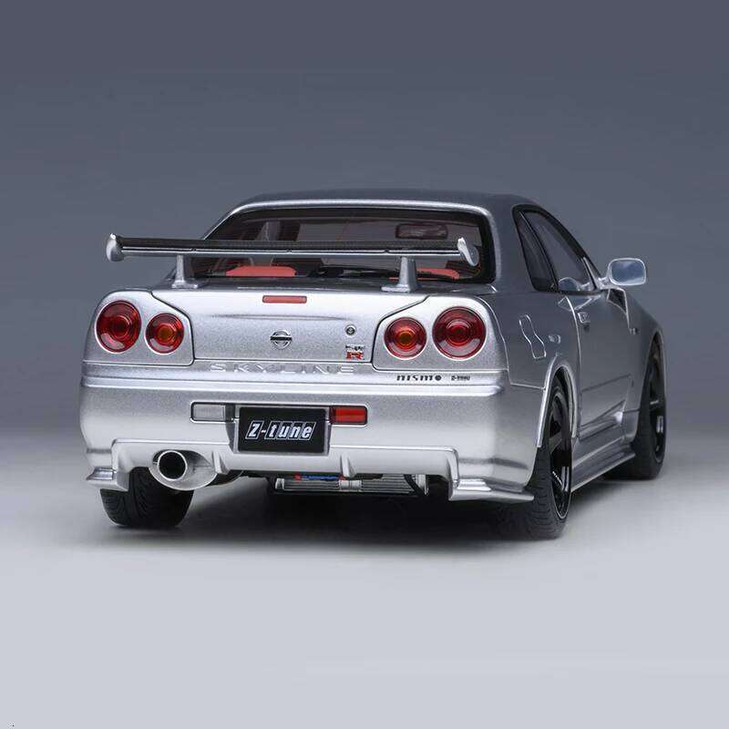 AUTOart 1:18 for Nissan R34 NISMO GT-R Z-TUNE Car static display birthday gift Sports car model 26W0326