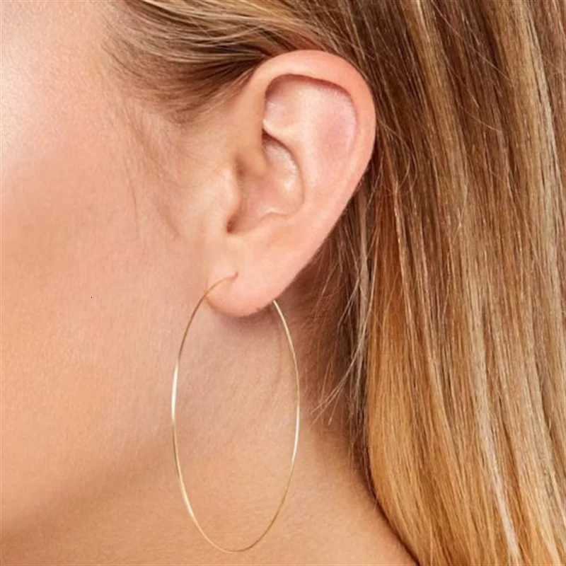 8 Size Thin Hoop Earrings Handmade Jewelry 925 Silver/Gold Filled Brincos Vintage Gold Pendientes Oorbellen Earrinngs For Women H260326