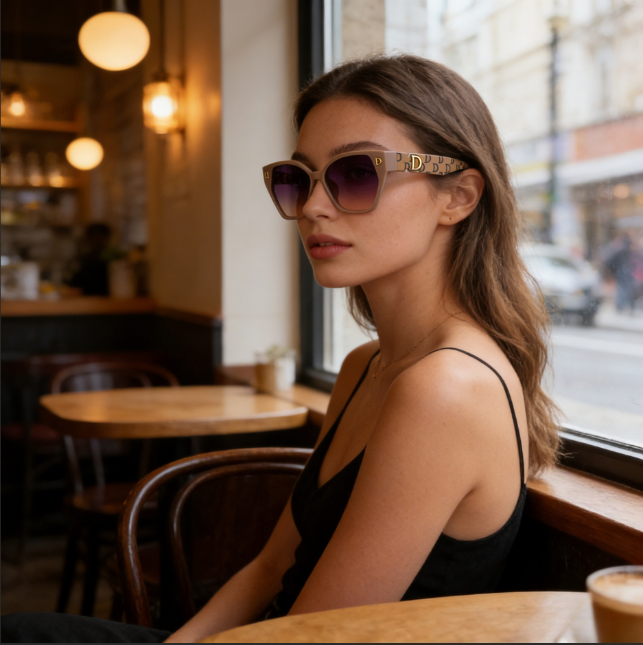 Ultralight Titanium Alloy Frame Sunglasses, UV400 Protection, Premium Designer Gear, Buyers' Picks for Golfers, Cyclists and Daily Outdoor Commute