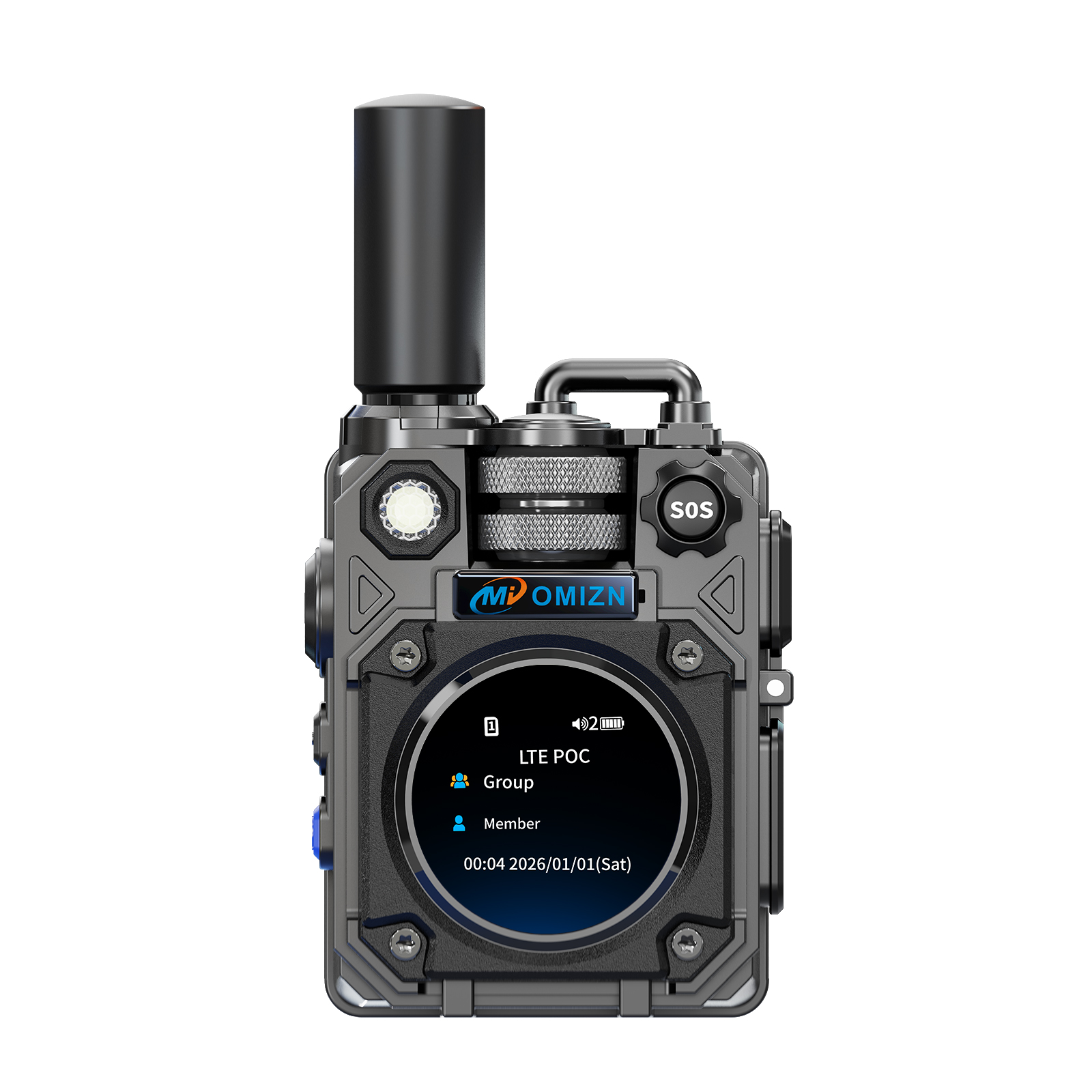 M10 Global Walkie Talkie Unlimited Range, 4G LTE Long Distance Two Way Radios, SOS Flashlight, AES256 POC PTT Radio for Outdoor Travel