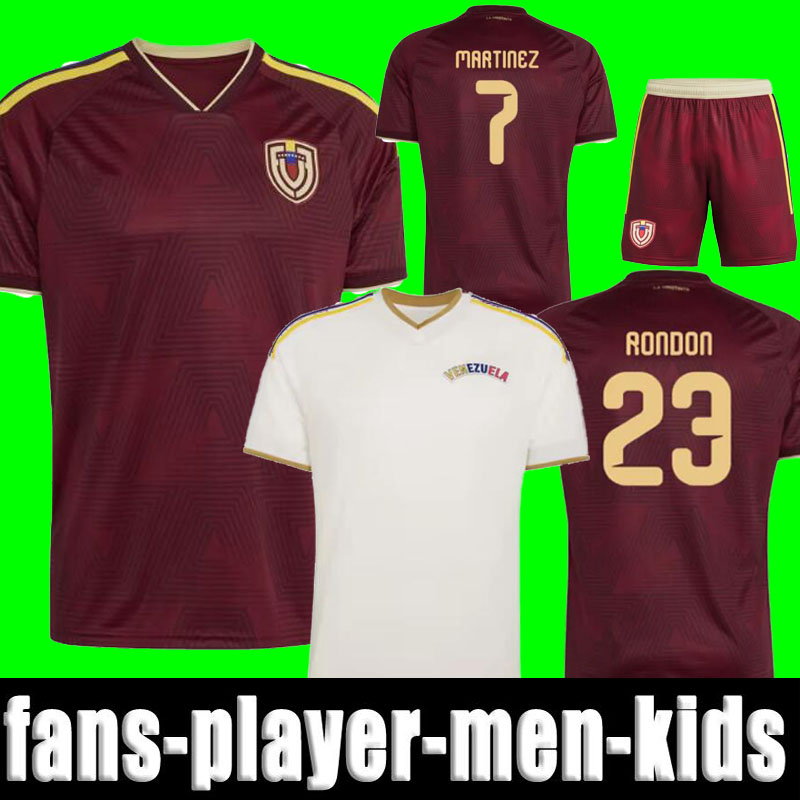 S-4XL 26 27 Venezuela Soccer Jerseys 2026 2027 Home AWAY Third Men kids Fans Football Jersey Shirts men kids kit SOTELDO RONDON HERRERA MACHIS CORDOVA SAVARINO