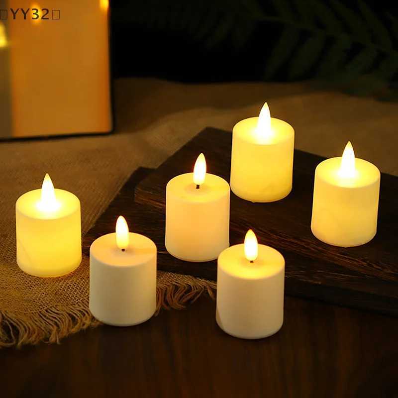 YY32Pumpkin Battery Operated Candle Festival Decorative Props Night Lantern Led Lights For Bedroom Living Room H260326