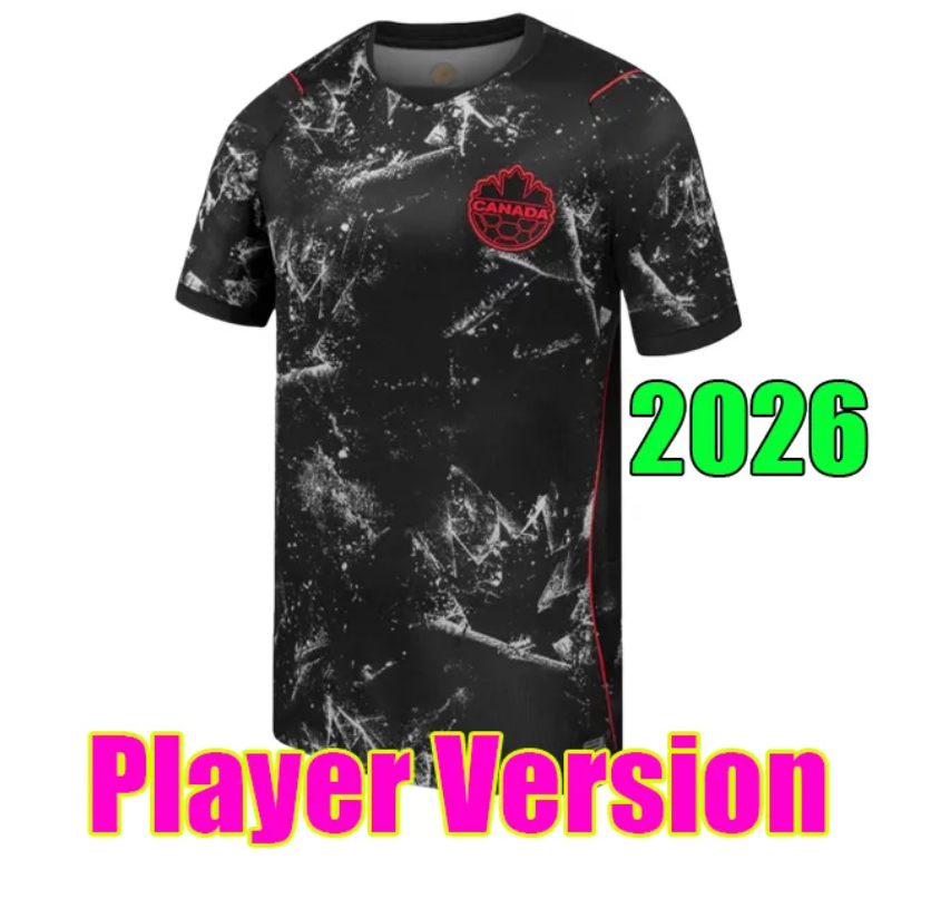2026 Canada National Team Soccer Jersey Men Women Kids Kit DAVIES J.DAVID LARIN UGBO CAVALLINI MILLAR EUSTAQUIO FRASER Home Football Shirt