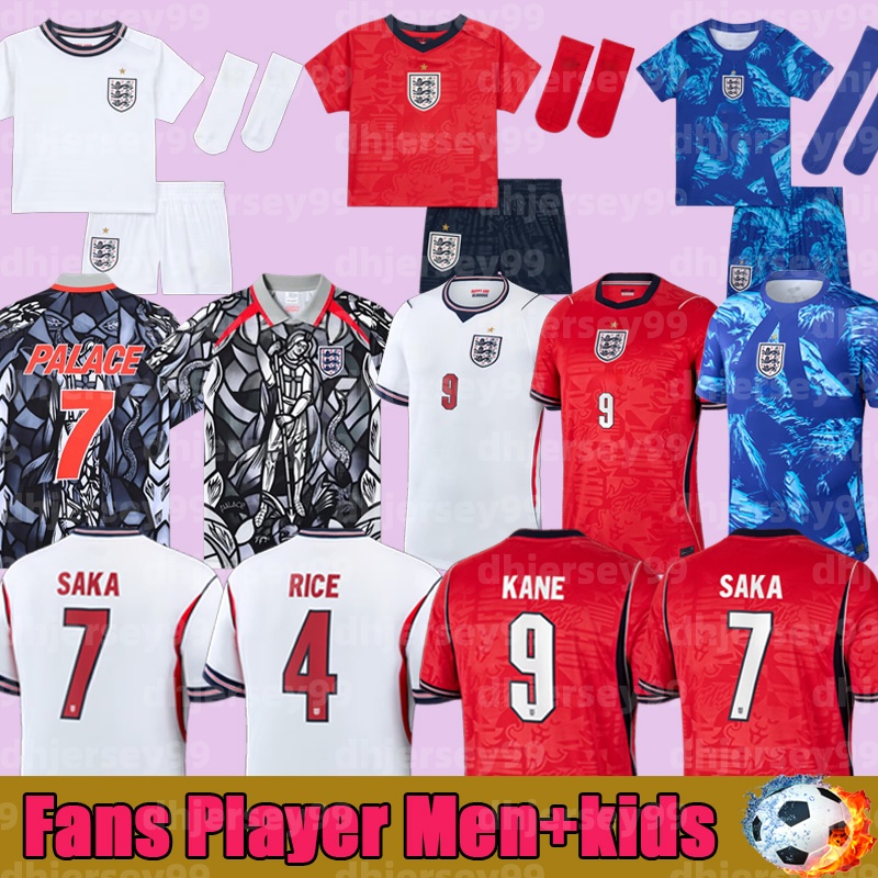 england football shirt 26 27 Palace World Cup Kits KANE Soccer Jersey SAKA PALMER RICE FODEN kids Women Goalkeeper England world cup 2026 football kit shorts set