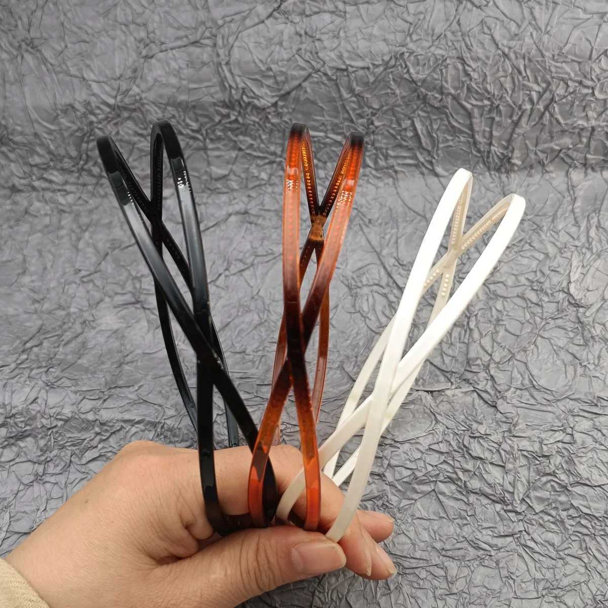 1/3 PCS Oval Headband Elastic Hair Hoops Women Headbands Hair Band Girls Fashion Korean Headwear Coffee Accessories D260326