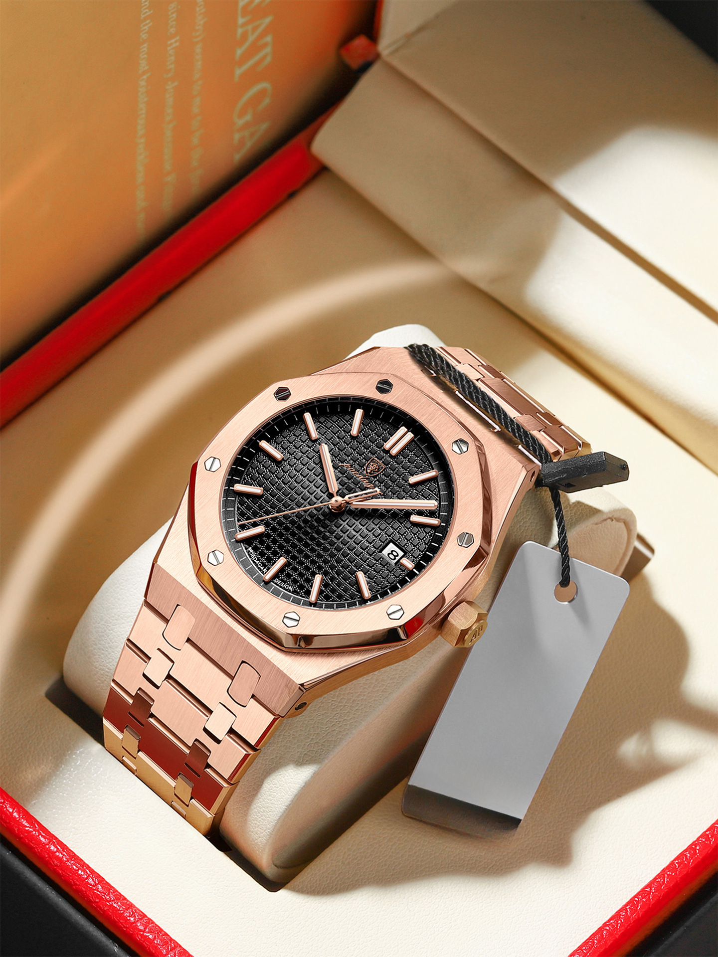 Swiss Brand Luxury Men's Watch New Waterproof Luminous Luxury Wristwatch Live Export Hot Item Dropshipping