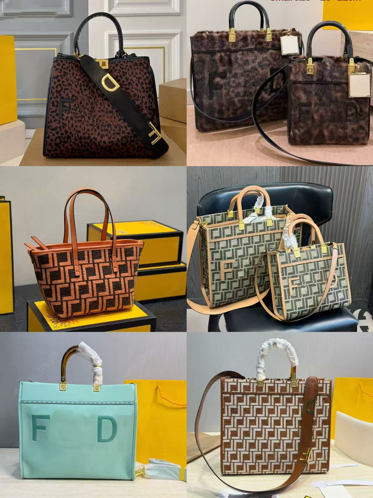 Designer High-quality Sunshine Shopper Tote Bag mini shopping Basket Large capacity handbag Fashionable shoulder bag Luxury Bag