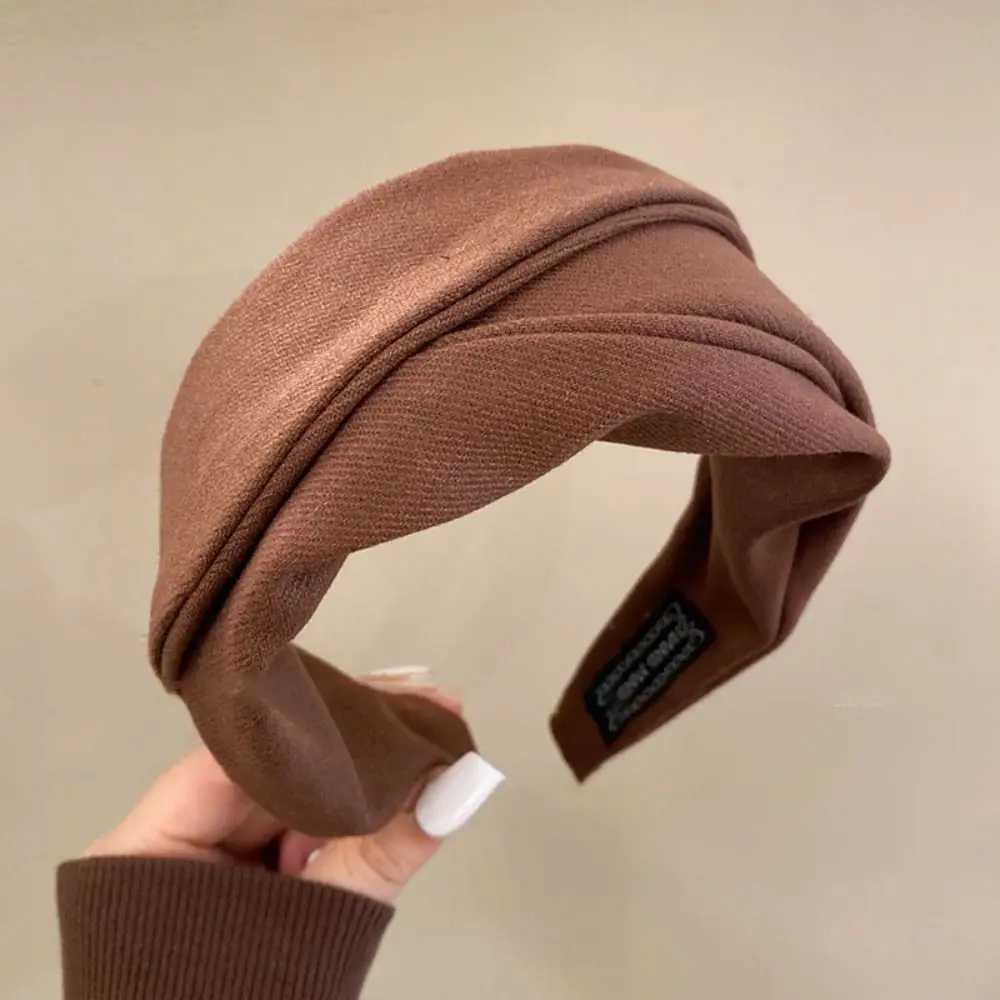 Korean Wide-brimmed Hair Headband Thickened Vintage Headbands Hoop Hair Accessories Girls Gift D260326