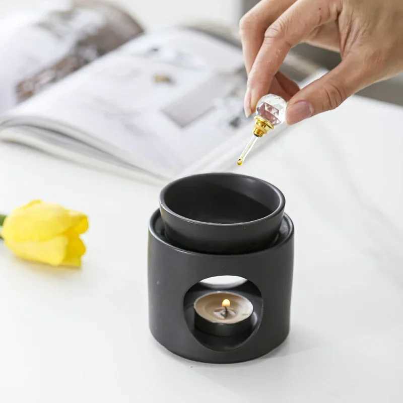 3 in 1 Tranquilize Essential Oil Furnace Burner Spa Yoga Candel Heating Censer with The Candle Tray for Home Decor Ornaments H260326