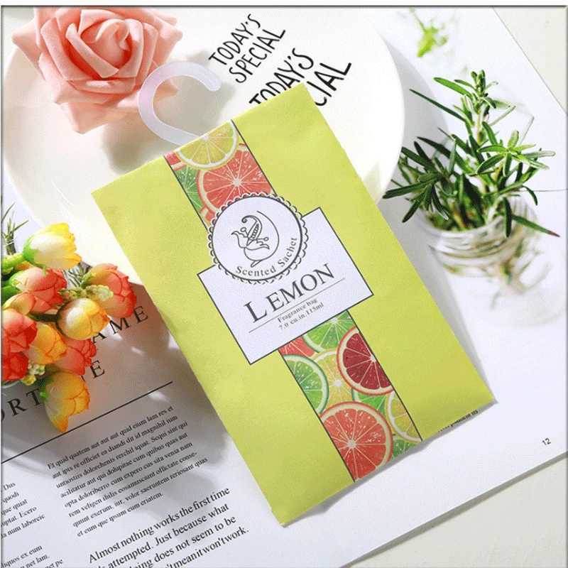 3/6pcs Natural Sachet Aromatherapy Bag Hanging Fragrant Sachet For Wardrobe Closet Car Fragrance Air Freshening Home Supplies H260326