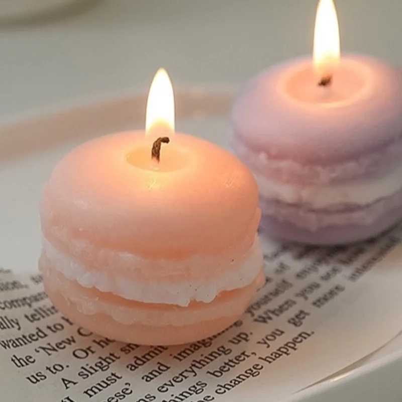 2025 Cute Macaron Creative Styling Aromatherapy Candles Home Fragrance Collection Decoration Ornaments Christmas Birthday Gifts H260326