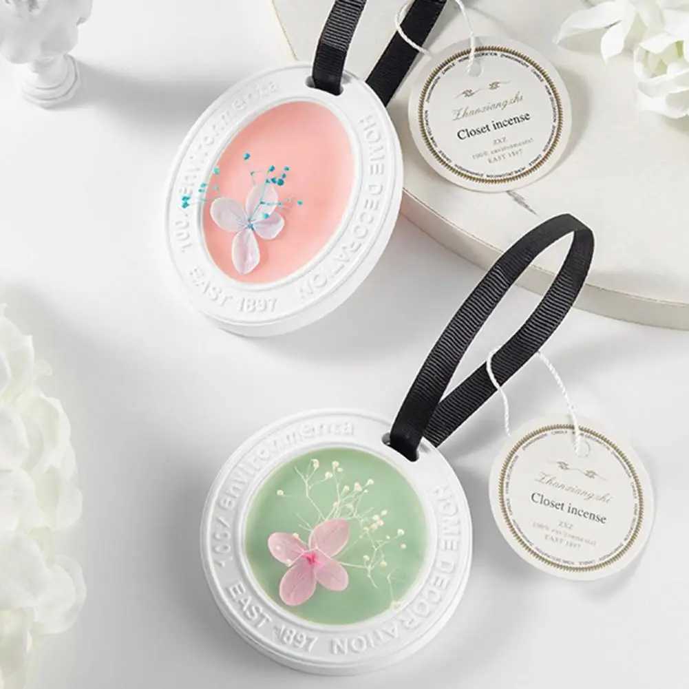 Useful Scented Candle with Label Scented Tablet Long Lasting Pleasure Car Fragrance Piece Interior Decor H260326