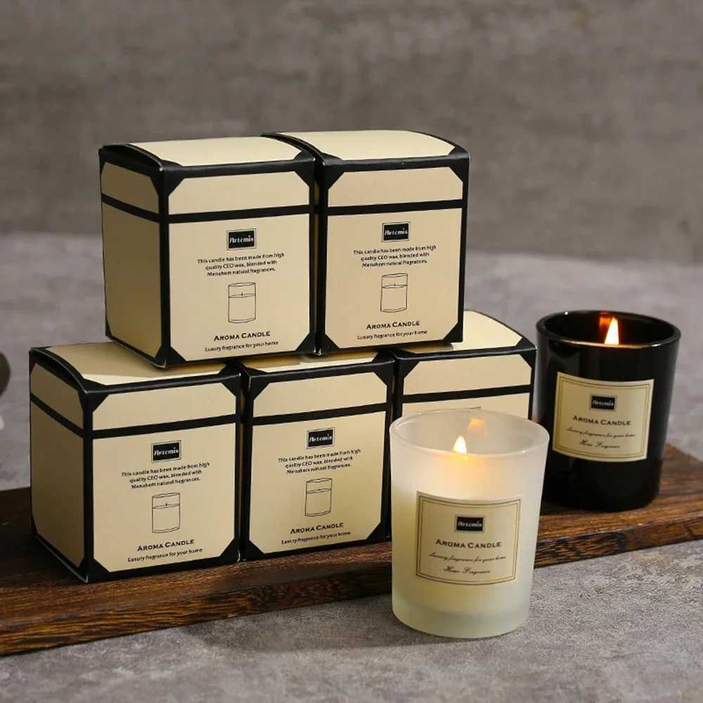 Enchanting Aromatherapy Candles Long-Lasting Freshness for a Romantic Festive Home Ambiance - Perfect Christmas Gift H260326