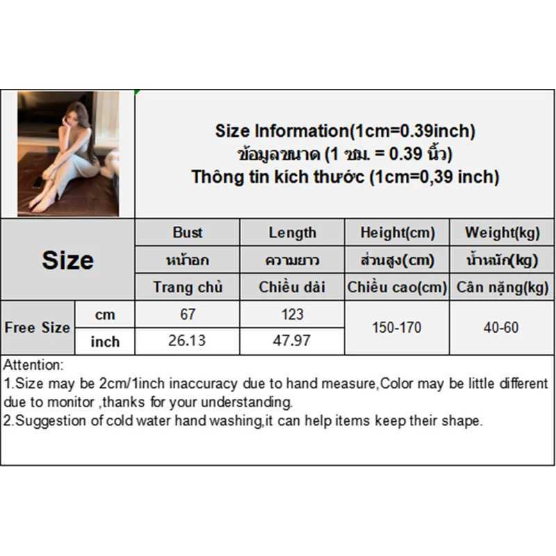 Korean nightclub style Knitted Cross Halter Dress Womens Sheath Hollow Backless Wrapped Long Dresses M260326