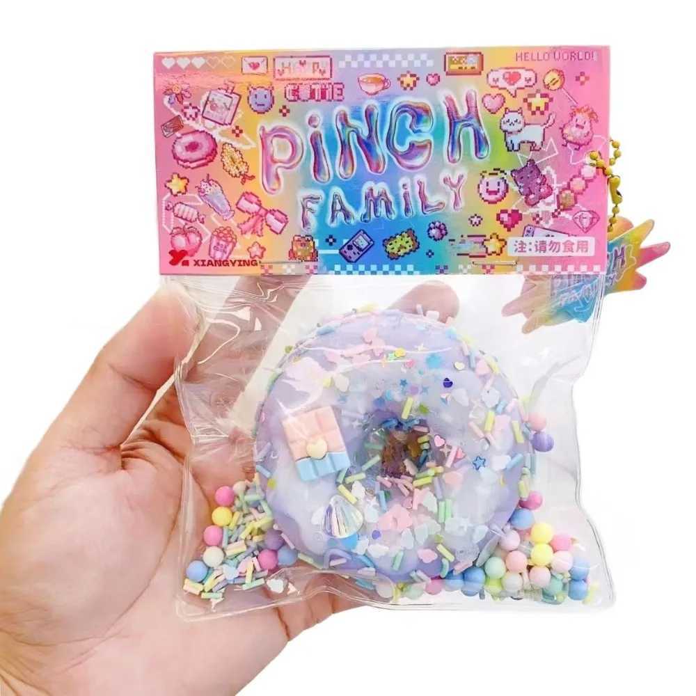 Taba Squishy Cake Doughnut Stress Relief Toy Extra Large Sensory Fidget Toys for Kids Adults Anxiety Relaxation Squeeze Gift H260326