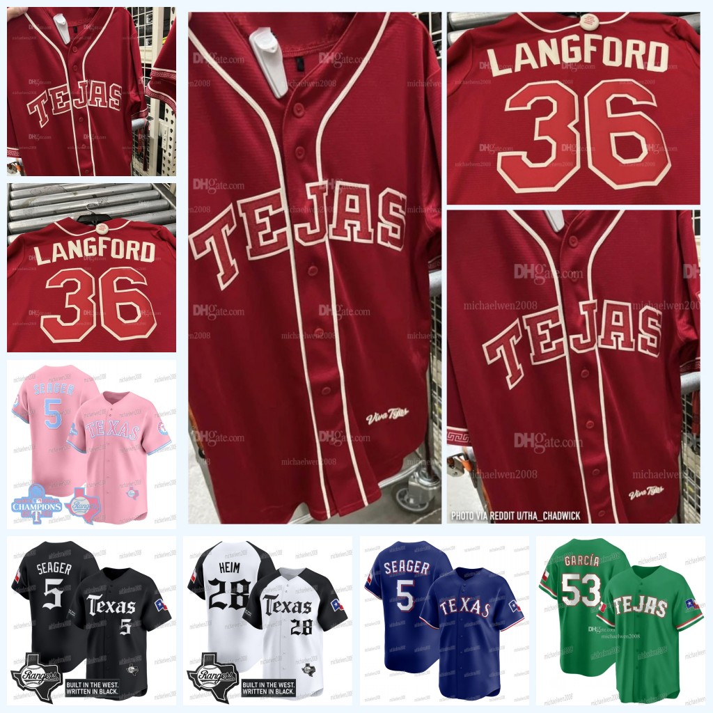 TexasRangers 2026 Tejas City Connect Gothic Baseball Jersey Corey Seager Evan Carter Wyatt Langford Josh Smith Josh Jung Andrew McCutchen Brandon Nimmo Eovaldi