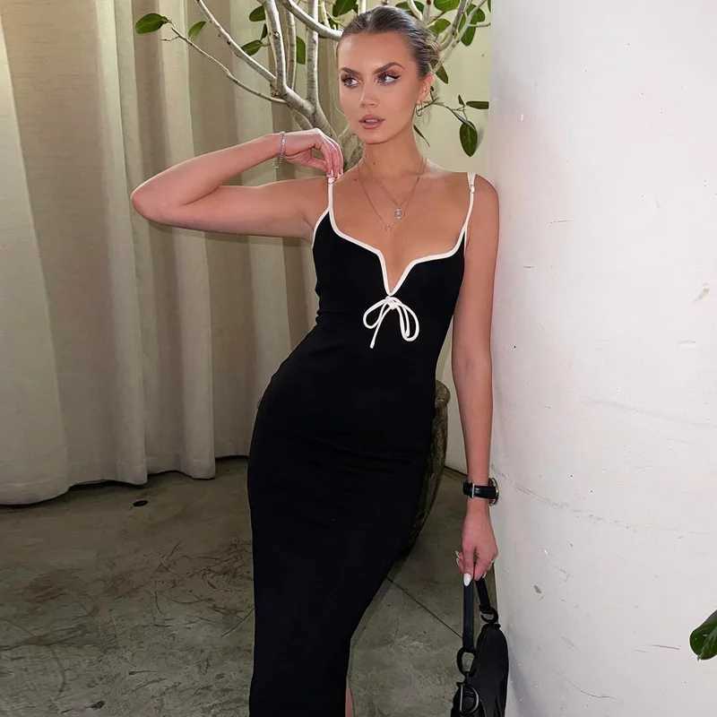2025 Sexy Dress Women Long Dresses Sleeveless Clubwear Evening Party Dress Bodycon Holiday Night Club summer Dress Robe Female M260326