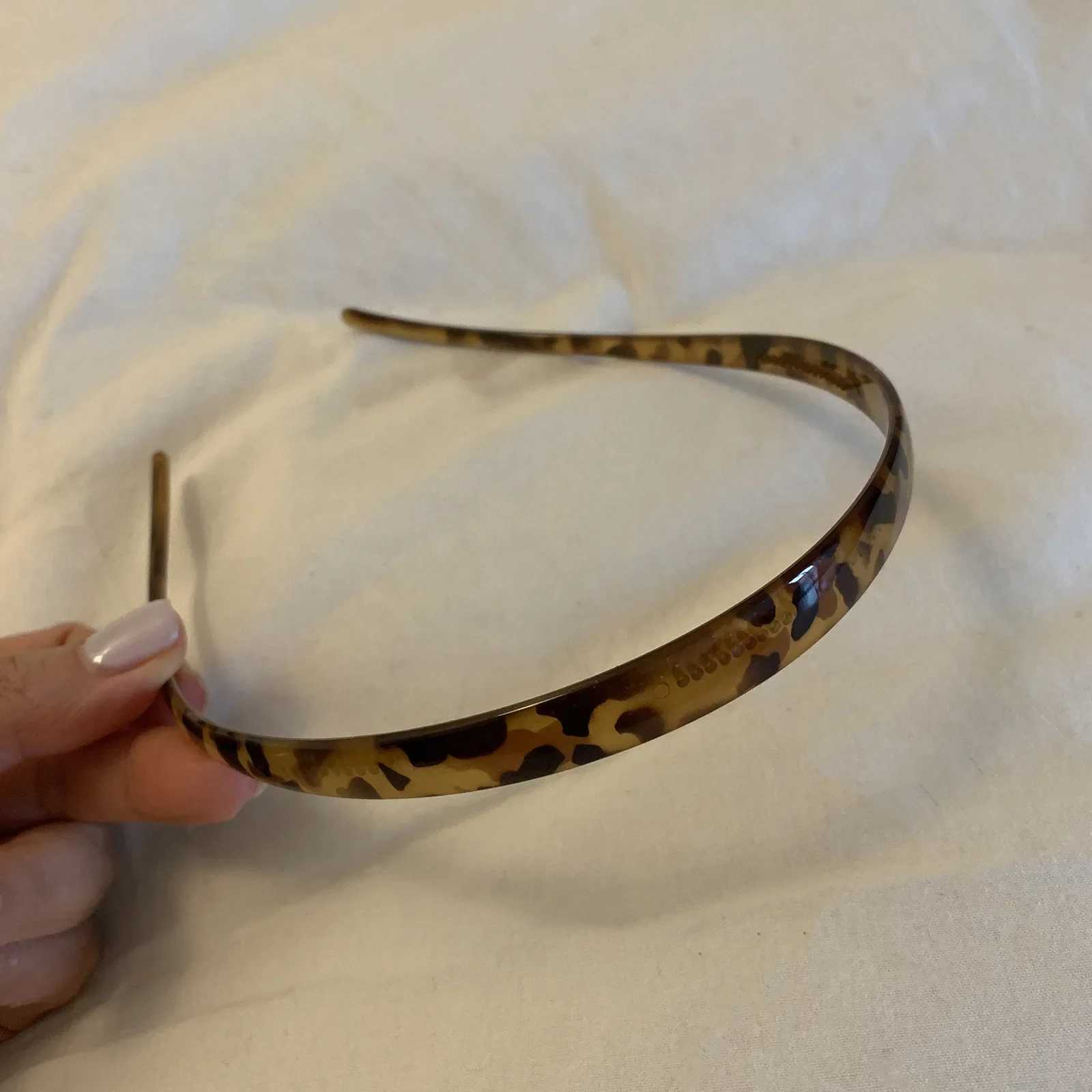 New Leopard Pattern Retro Hairband U-shaped Niche Design Headbands Classic Simple Korean StyleHeadband for Woman Girls D260326