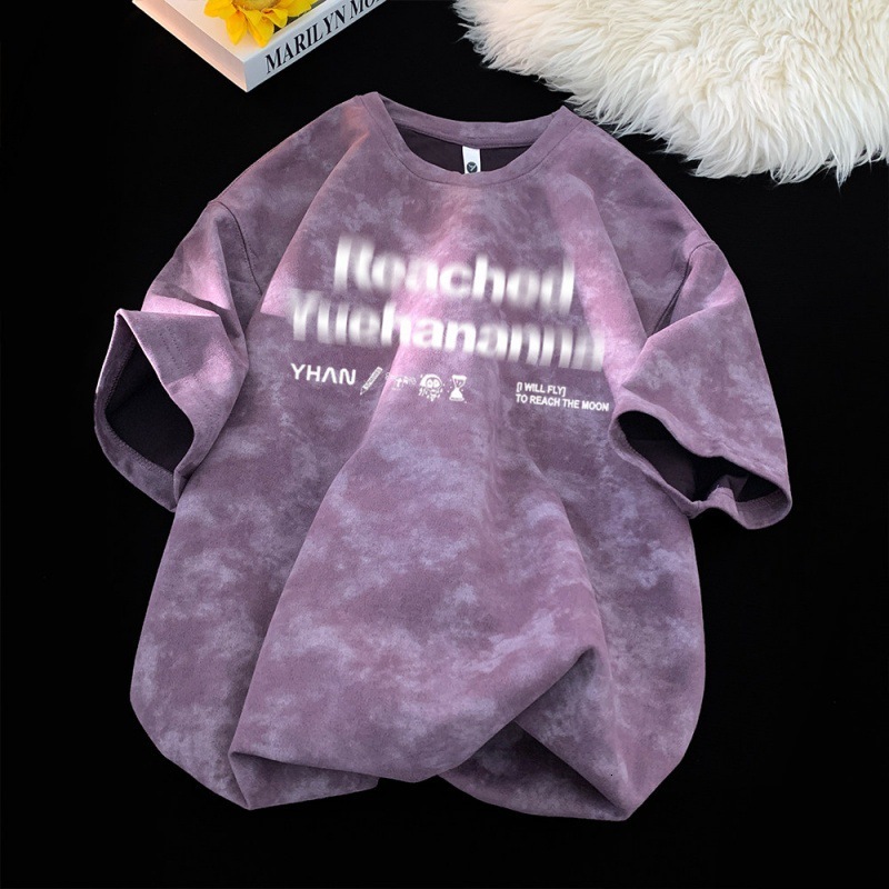 Mens Designer T Shirt Classic Print American Style Womens T-Shirt Top Round Neck Brand High Version Best-Selling Popular Fast Delivery Hipster T Shirt