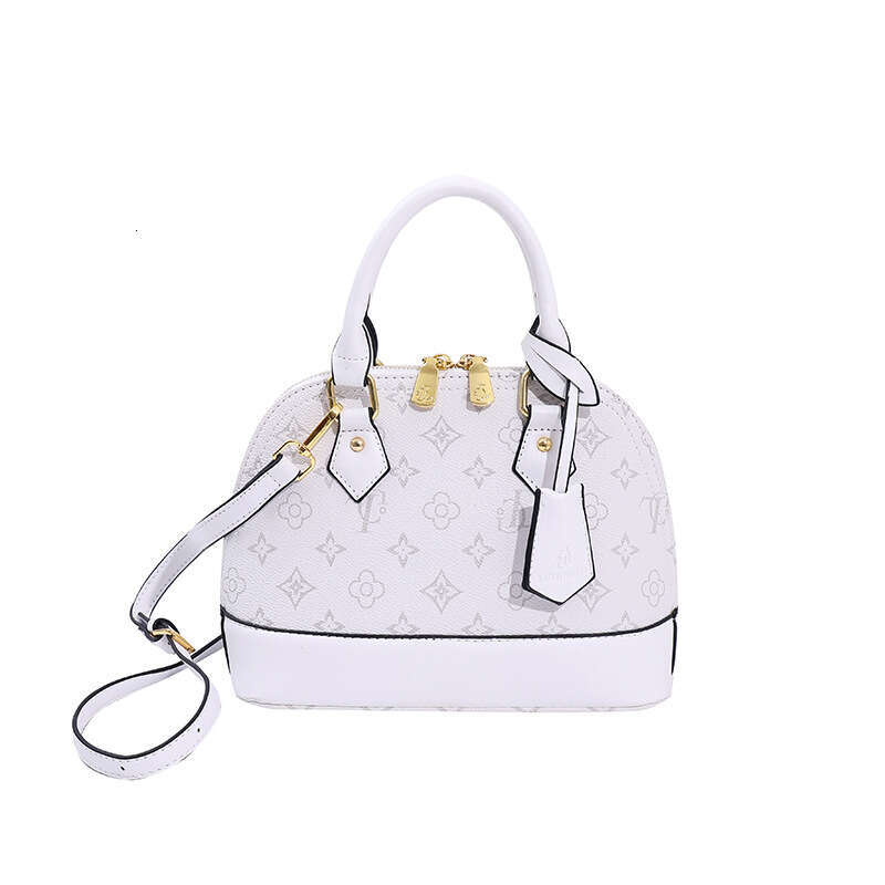Vintage Print Handbag For Women 2026 New Model Simple And Stylish Shoulder Crossbody Fashionable Shell Bag