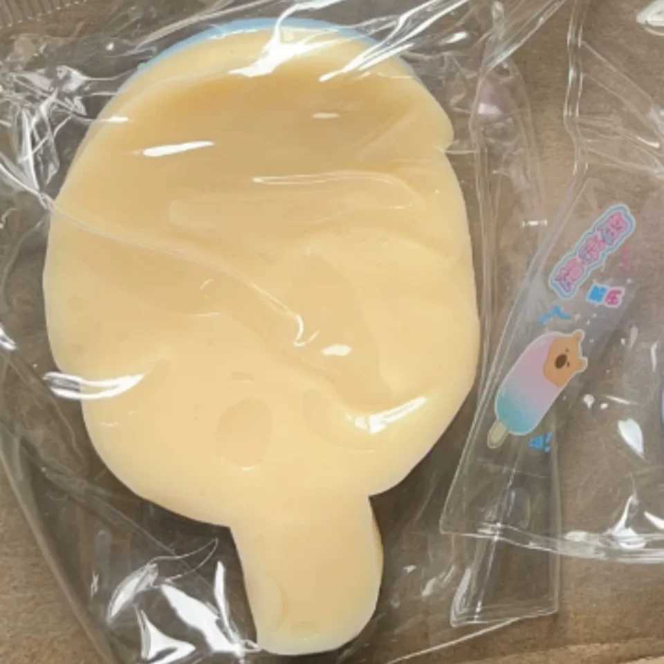 1-Pack Cute Blueberry Lava Ice Squeezable Toy Soft Squeezable Toy High-Value Popsicle Stress Relief Toy Anti-AnxieTY Ma H260326