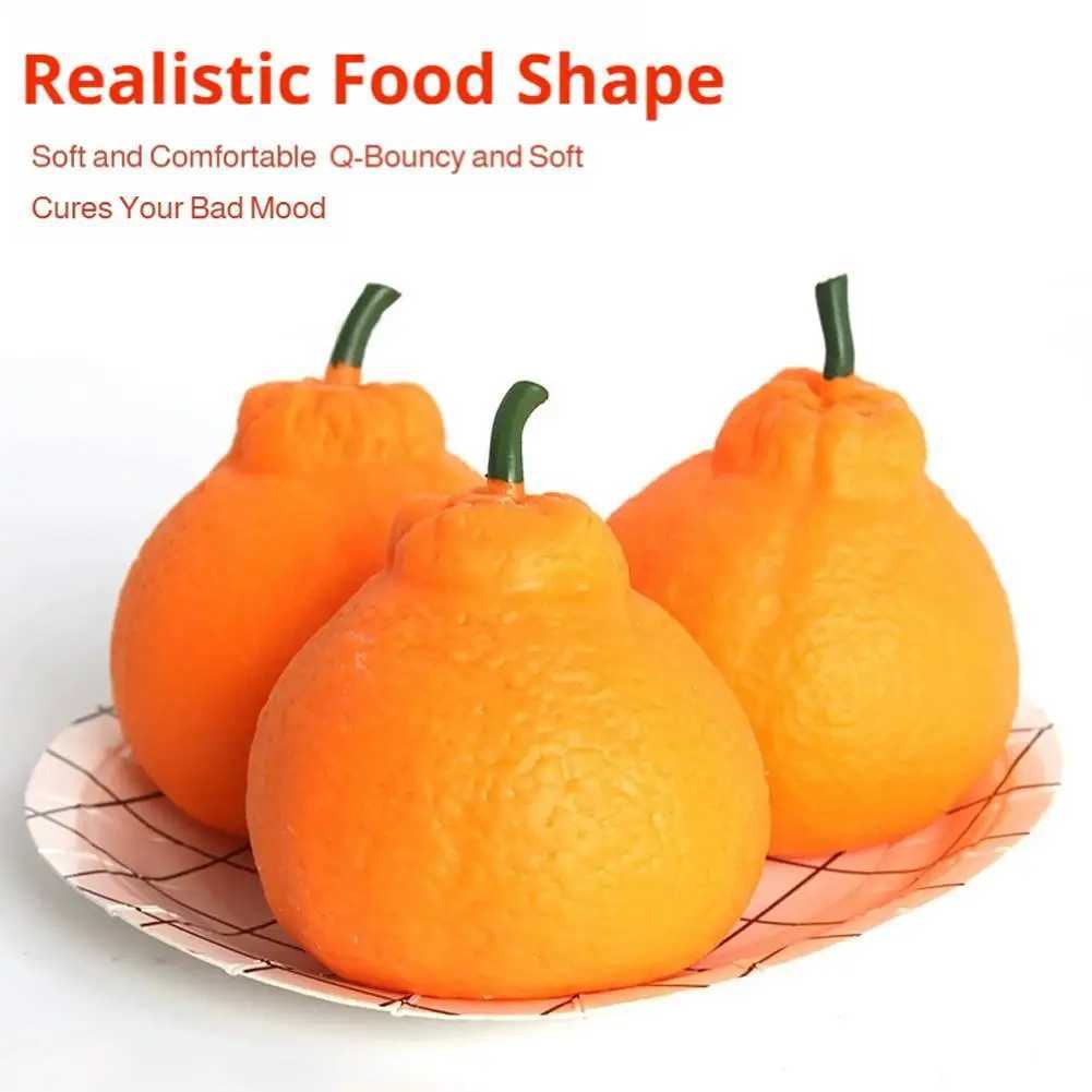 Decompression Toys Fruit Fidget Toys Simulated Durian Funny Anti-Stress Slow-rebound Toy For Kids Adults Gift H260326