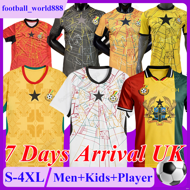 4XL Ghana 2026 World Cup Soccer Jerseys M.SALISU SEMENYO 26 27 national football team 2027 Football Shirts KAMALDEEN football kits ALIDU SEIDU Men Kids Kit Socks Set