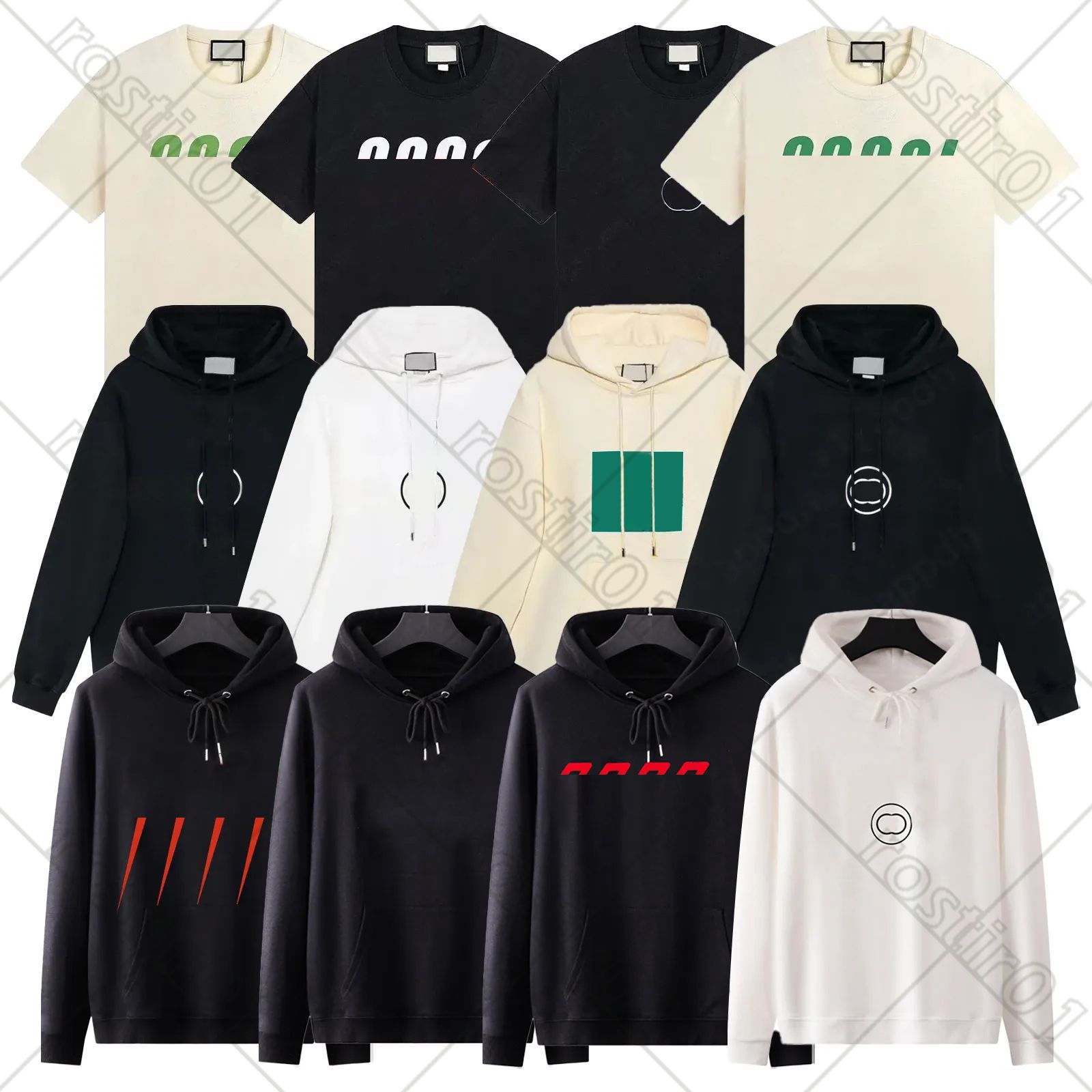 mens hoodie designer hoodie mens double womens hoodie pure cotton autumn and winter new classic casual loose fashion versatile hooded long sleeved hoodie