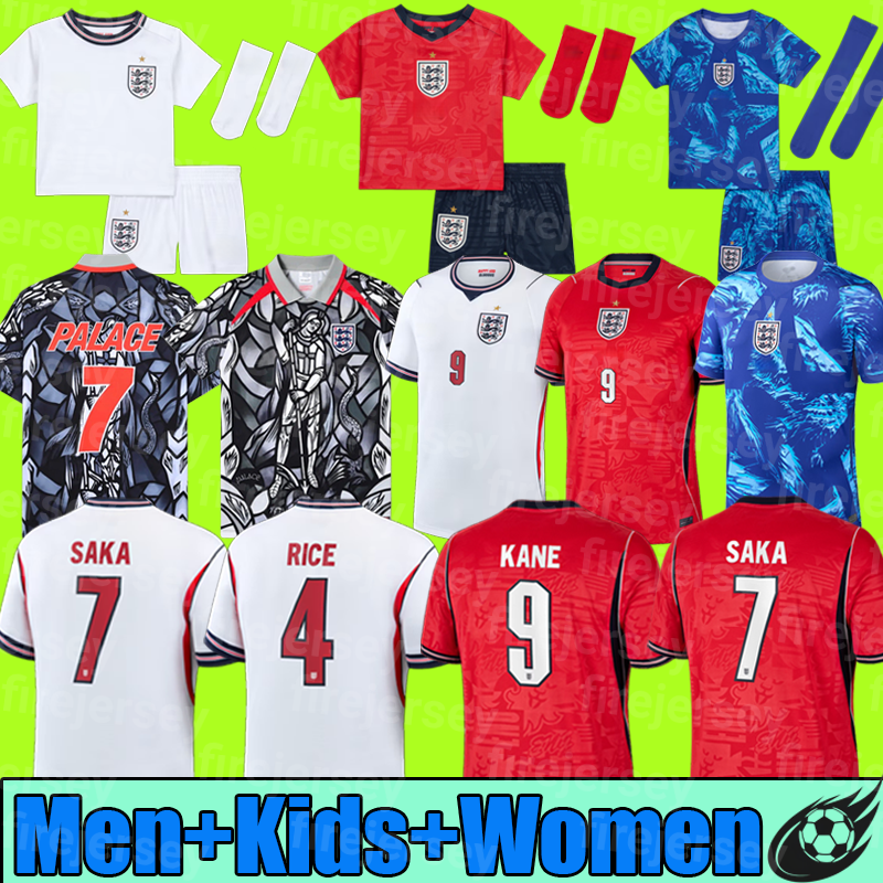 England kit 26 27 bJersey Bellingham Kane 2026 2027 World Cup Home Away Football Jersey Saka Foden Rice Football Jersey Konsa Watkins Men Baby Casual Goalkeeper