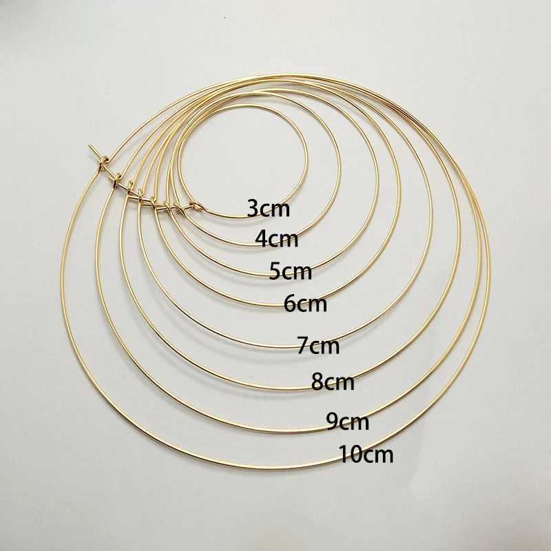 8 Size Thin Hoop Earrings Handmade Jewelry 925 Silver/Gold Filled Brincos Vintage Gold Pendientes Oorbellen Earrinngs For Women H260326