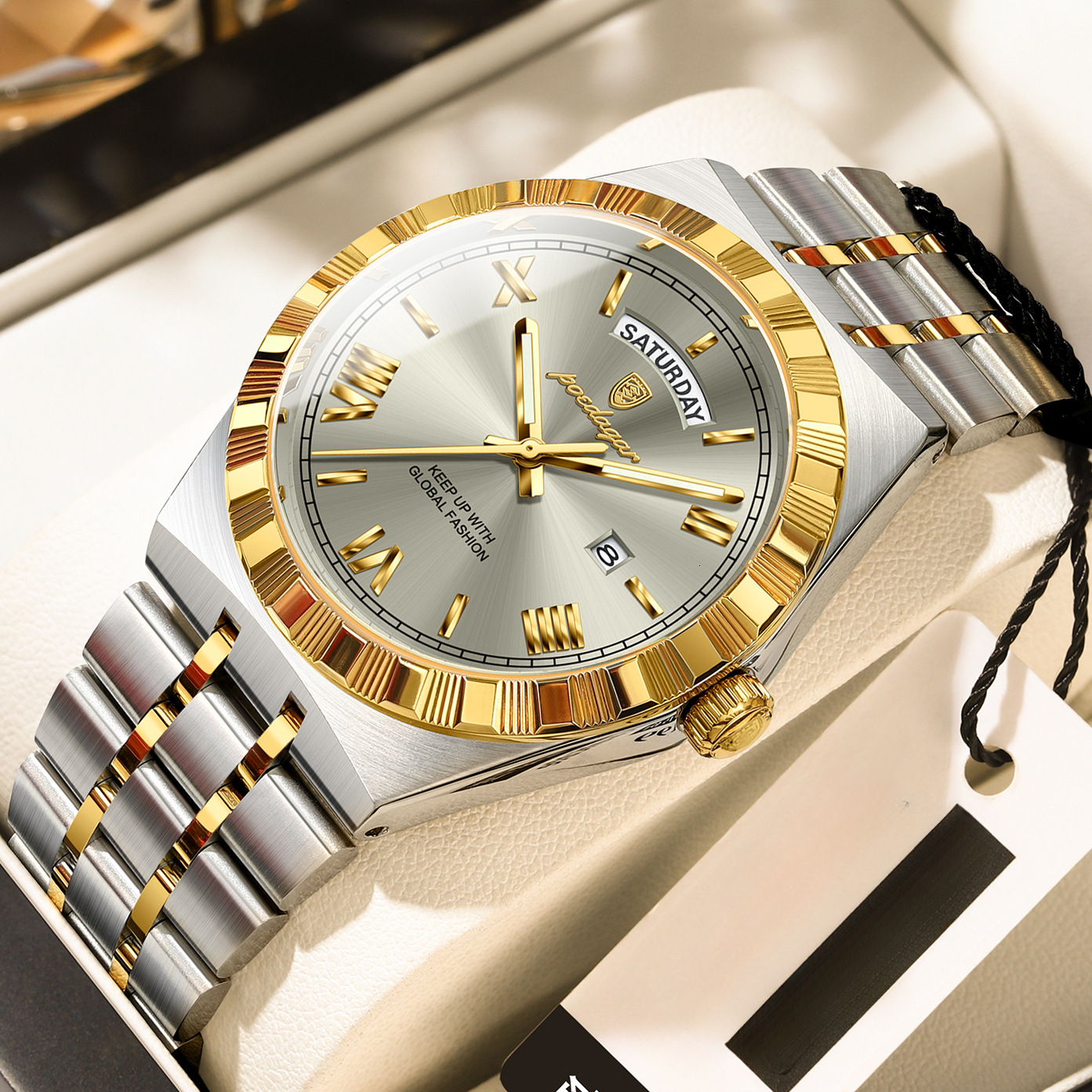 Ultra-thin Men's Watch Designer Watch Outdoor Sports Watch Fashionable Casual Watch Business Watch New Waterproof Luminous Quartz Watch