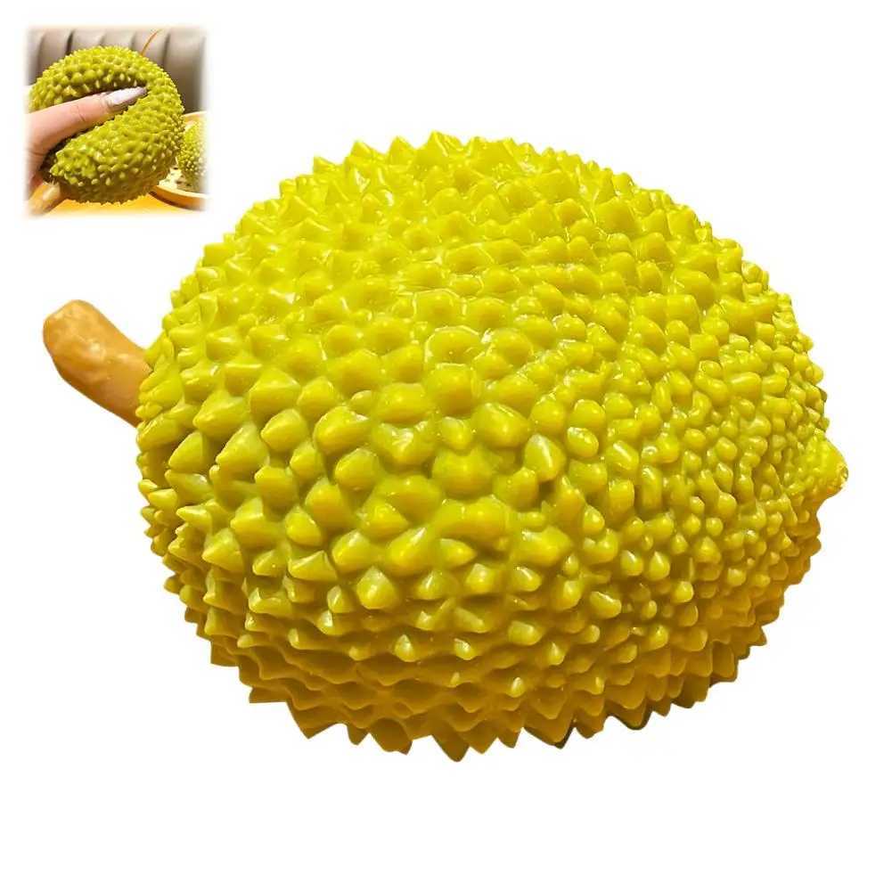 Decompression Toys Fruit Fidget Toys Simulated Durian Funny Anti-Stress Slow-rebound Toy For Kids Adults Gift H260326