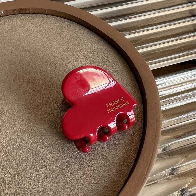 35cm Small Hairclaw Acetate Hair Crabs for Girls Cute Heart Shaped Hairclips Women Hair Accessories Hair Pins and Clips H260326