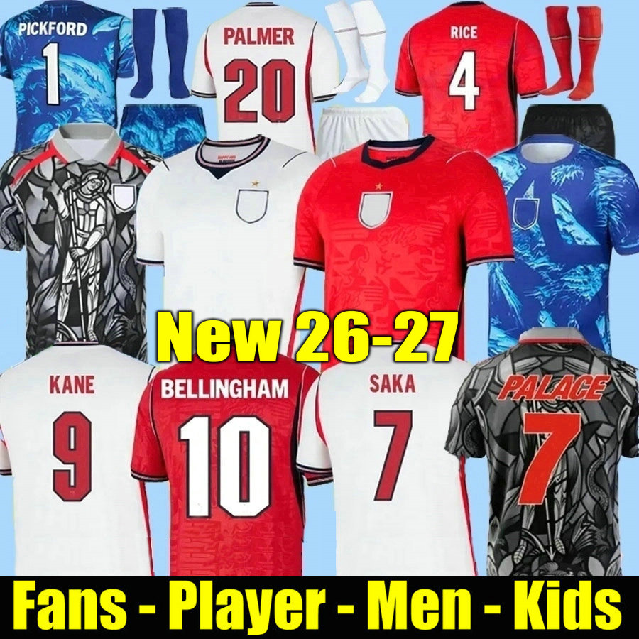 BELLINGHAM 26 27 FODEN soccer jerseys 2026 2027 KANE RICE ENGlANDSE Football shirt MOUNT SANCHO national Women men kids kit RASHFORD SAKA GREALISH