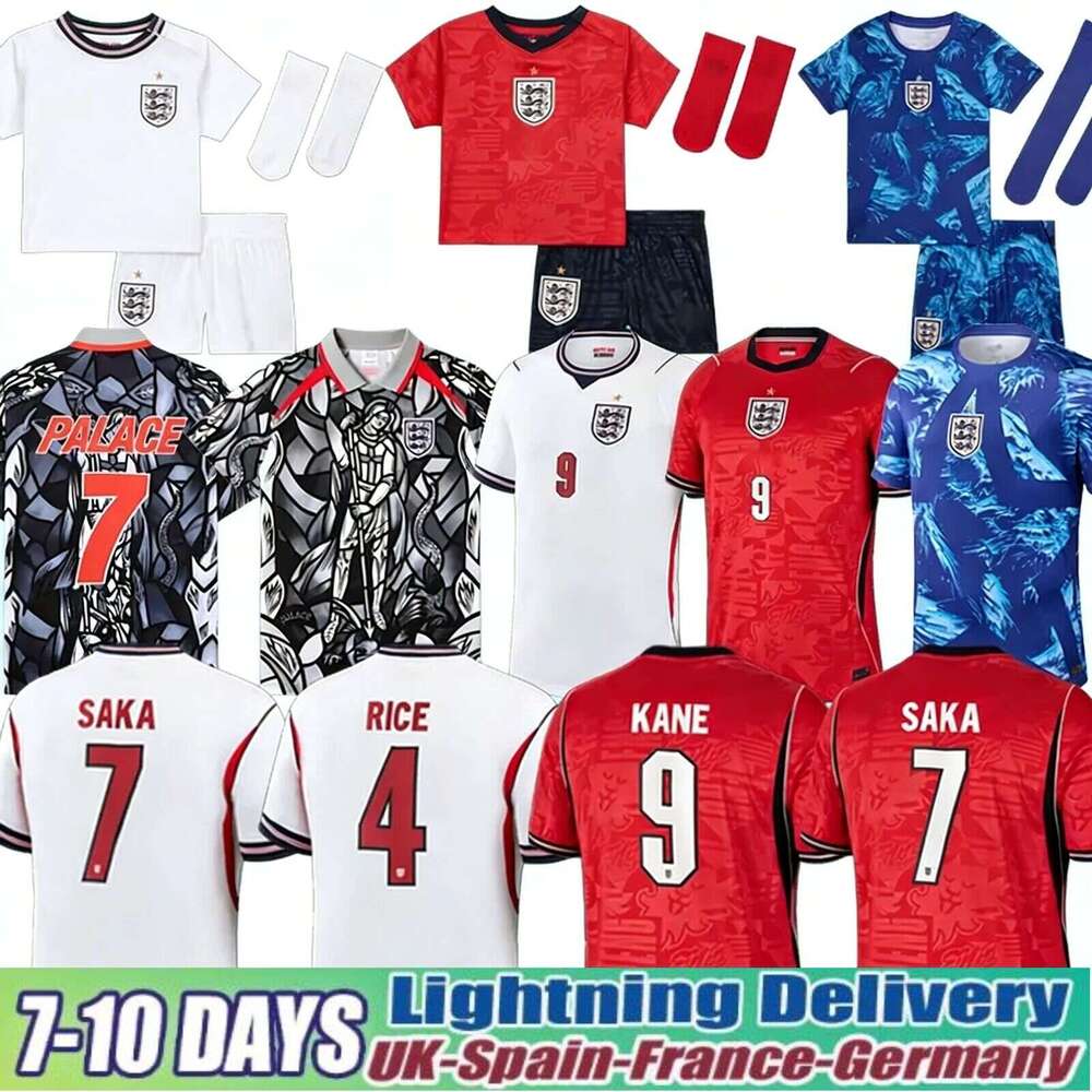 England Kit 26 27 Soccer Jersey England World Cup 2026 BELLINGHAM Football Shirt Jersey RASHFORD KANE SAKA RICE FODEN National Team Men Kid Women Men Kids Kit Top