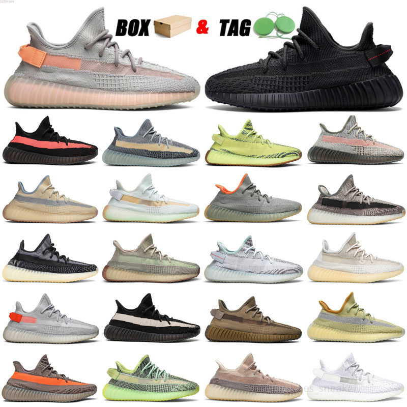 Designer Casual Shoes Men Women Slate V2 Zebra Onyx Carbon Beluga Bone Core Black Red White Dazzling Blue Tint MX Rock Mens Trainers Sports Sneakers 36-47