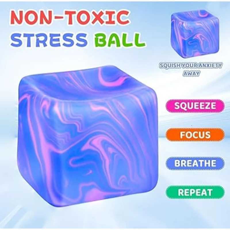 Needoh Ripple Ice Cube Maltose Decompression Toy Ice Cube Fidget Toys Squeeze Toy Anti-stress Sensory Toy Pinch For Kids Adults Z260326 - view 3