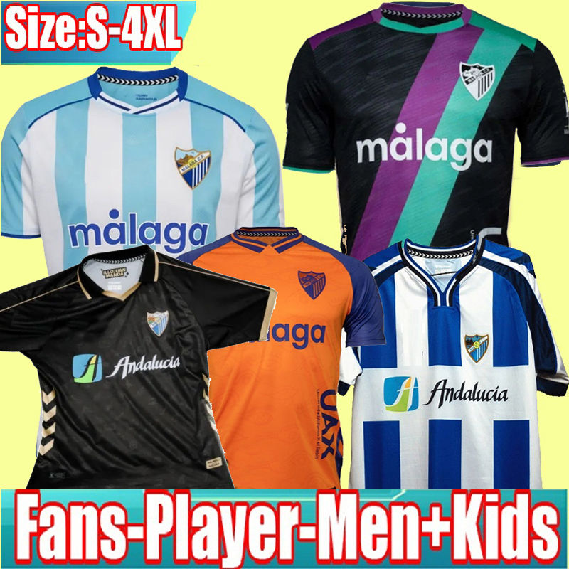 S-4XL Retro CF Malaga Soccer Jersey 25/26 ISCO Luis Munoz Febas ADRIAN Football Shirt Burgos Casas Juankar camiseta de fUtbol Juande Febas 2026 Uniforms men kids