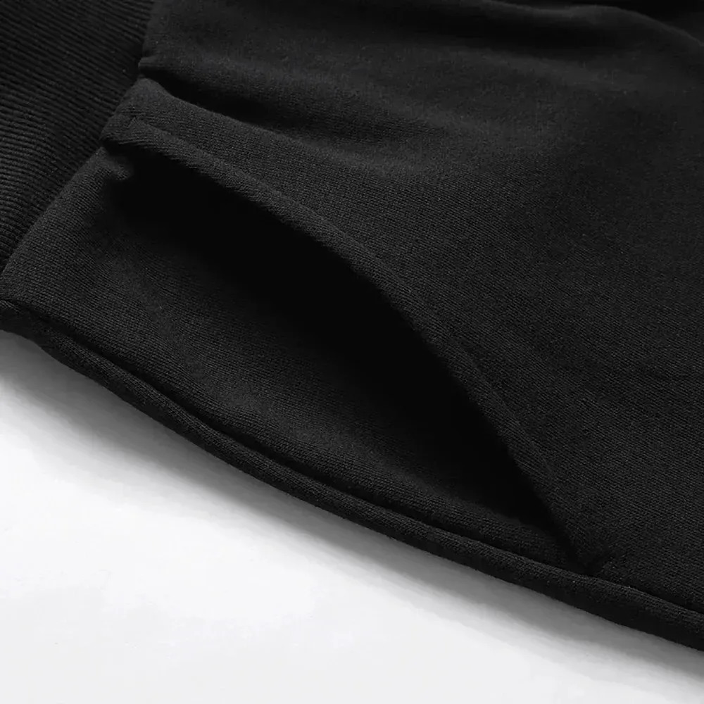 Cotton Gray Straight Leg Sweatpants Mens Womens Trendy Thick Sports and Leisure Pants Spring and Autumn Versatile Pants 260325