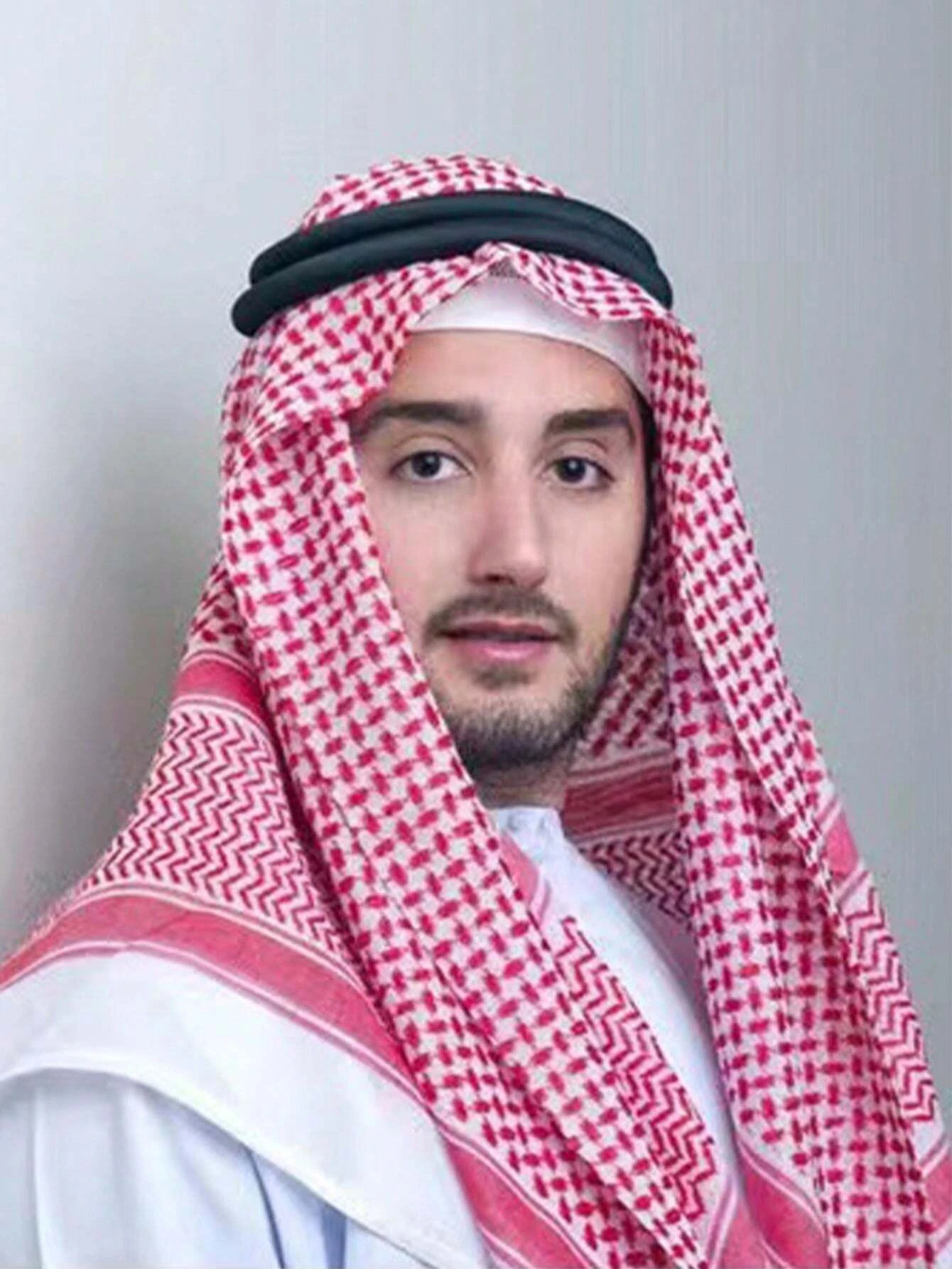 Arab Shemagh Muslim Keffiyeh Head Wrap Tactical Desert Neck Scarf Military Shawl Arabic Headwear with Agal Rope 260326