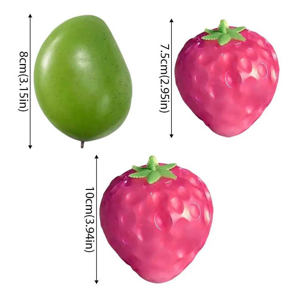 Kawaii Fruit Squishy Toy Slow Rising Soft Squeeze Stress Relief Anti-Anxiety Sensory Fidget Toy for Kids Gift H260326