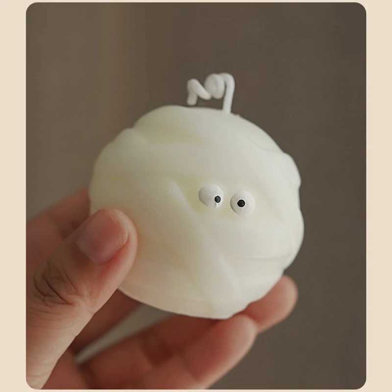 Handcrafted Halloween Ghost Scented Candle Single Wick Jar Design Cute Styling Atmosphere Candlelight Aromatherapy Candle Props H260326