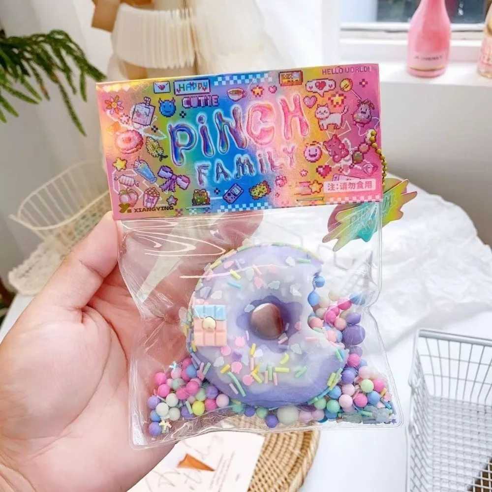 Taba Squishy Cake Doughnut Stress Relief Toy Extra Large Sensory Fidget Toys for Kids Adults Anxiety Relaxation Squeeze Gift H260326