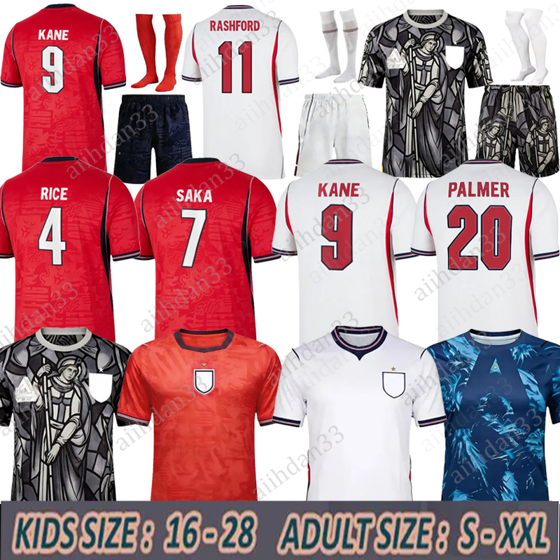 2026 englandes football shirt World Cup Kit KANE Soccer Jersey SAKA PALMER RICE FODEN kids Women Goalkeeper England world cup 2026 football kit
