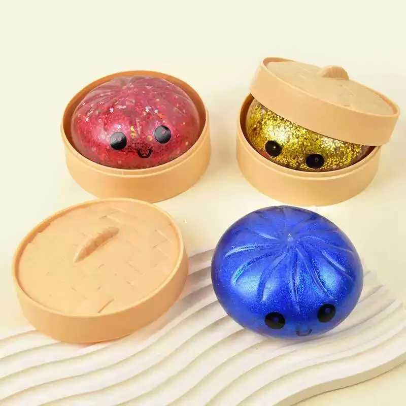 Restic Dumpling Squeeze Stress Reliever Soft Non-Sticky Fidget Put Alternative Fun Desk Decompression Gadget Z260326