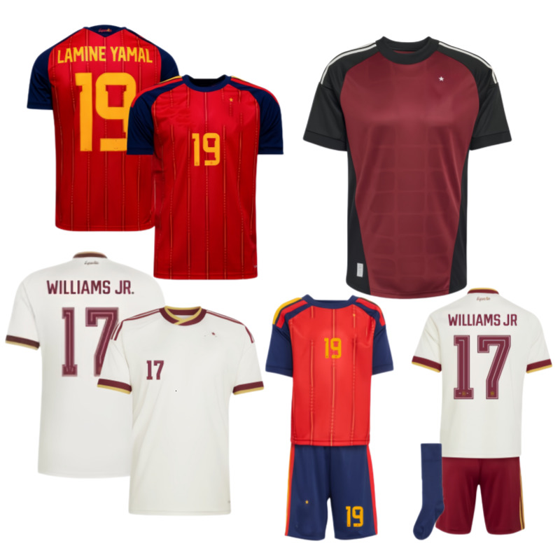 2026 World Cup SPAIN Soccer Jerseys PEDRI GAVI LAMINE YAMAL MORATA Carvajal OLMO FERRAN RODRIGO Jersey SPANISH Men Kid Kit Football Shirt Fan Player